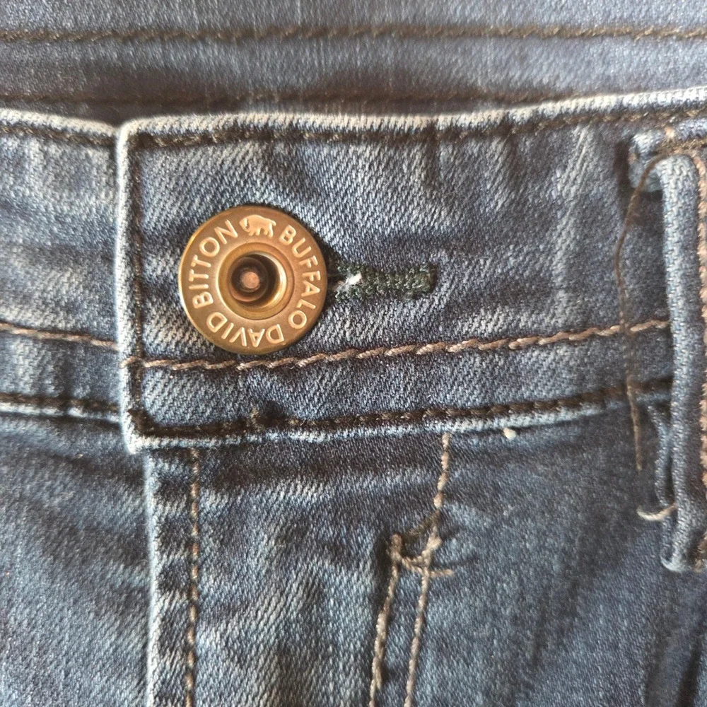 Buffalo David Bitton‎ Livefree Mens Blue Slim Straight Leg Denim Jeans 38x31
